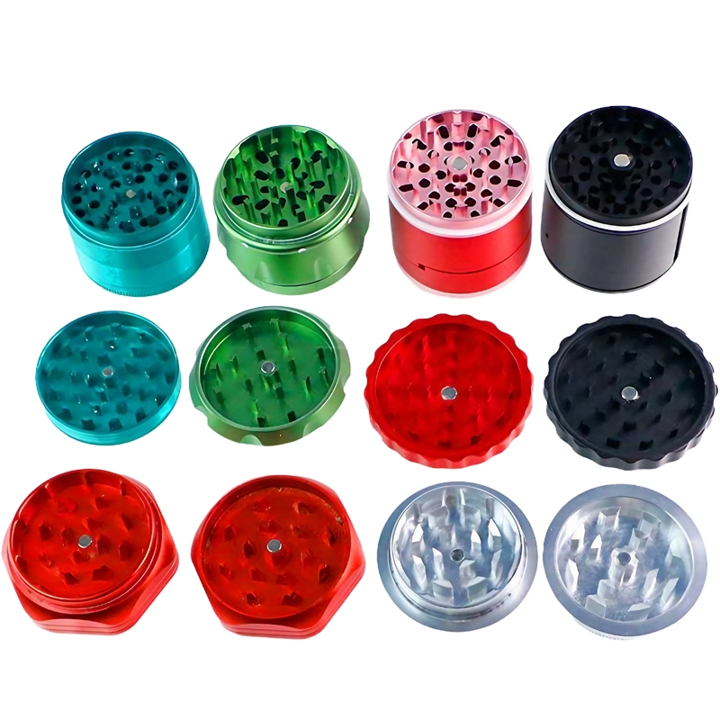 Factory Manufacture Dry Plastic Metal Wood Grinder for Tobacco Herb 