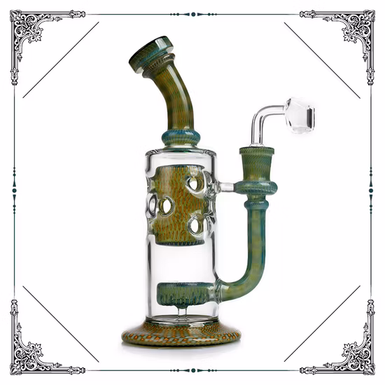 Großhandel Glas Wasserpfeife Kunstglas Raucherset Rauchpfeife DAB Rigs